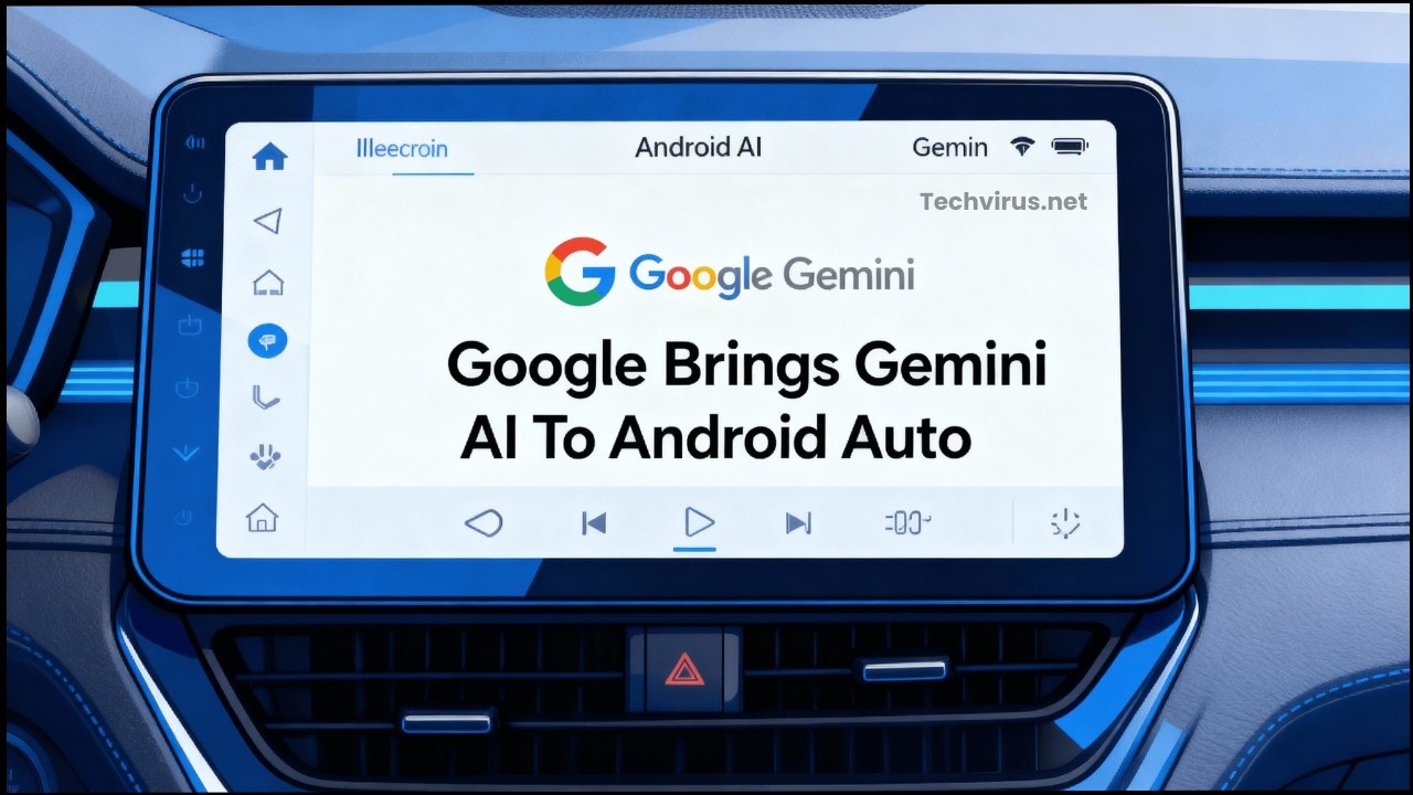 Google Brings Gemini AI To Android Auto