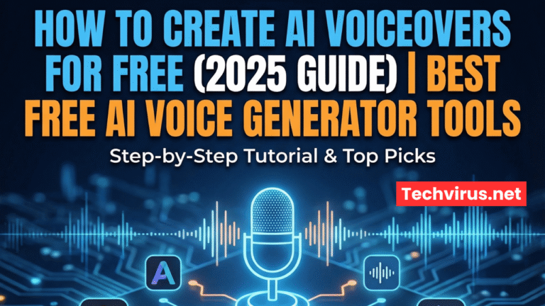How to Create AI Voiceovers for Free