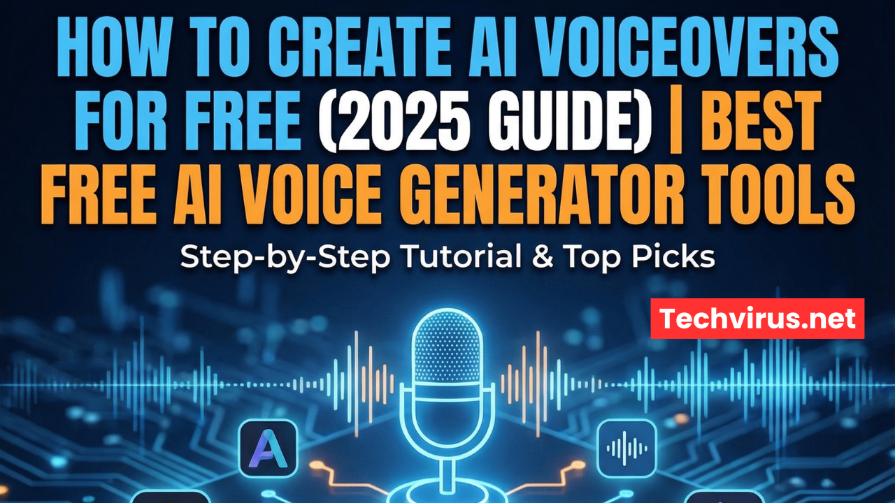 How to Create AI Voiceovers for Free