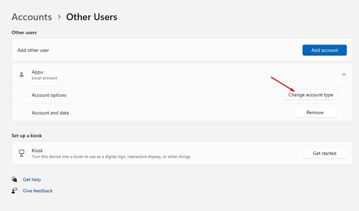 4 Best Ways to Change Account Type on Windows 11