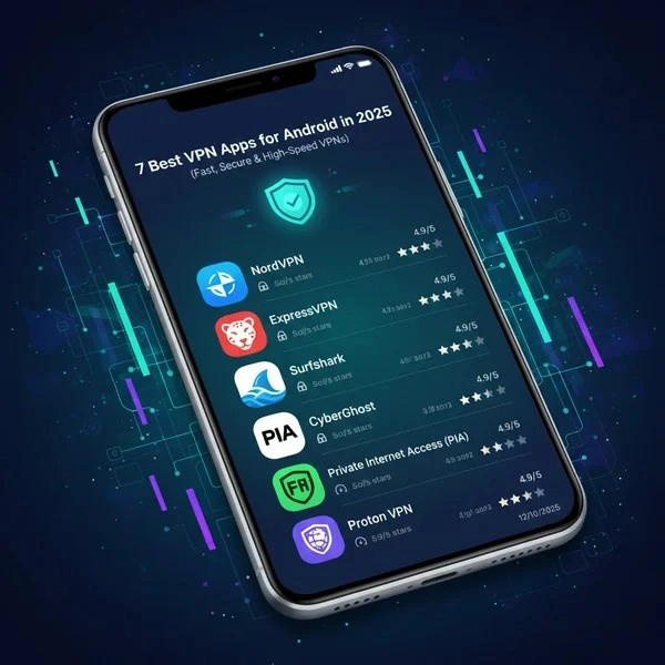 Best VPN Apps for Android in 2025