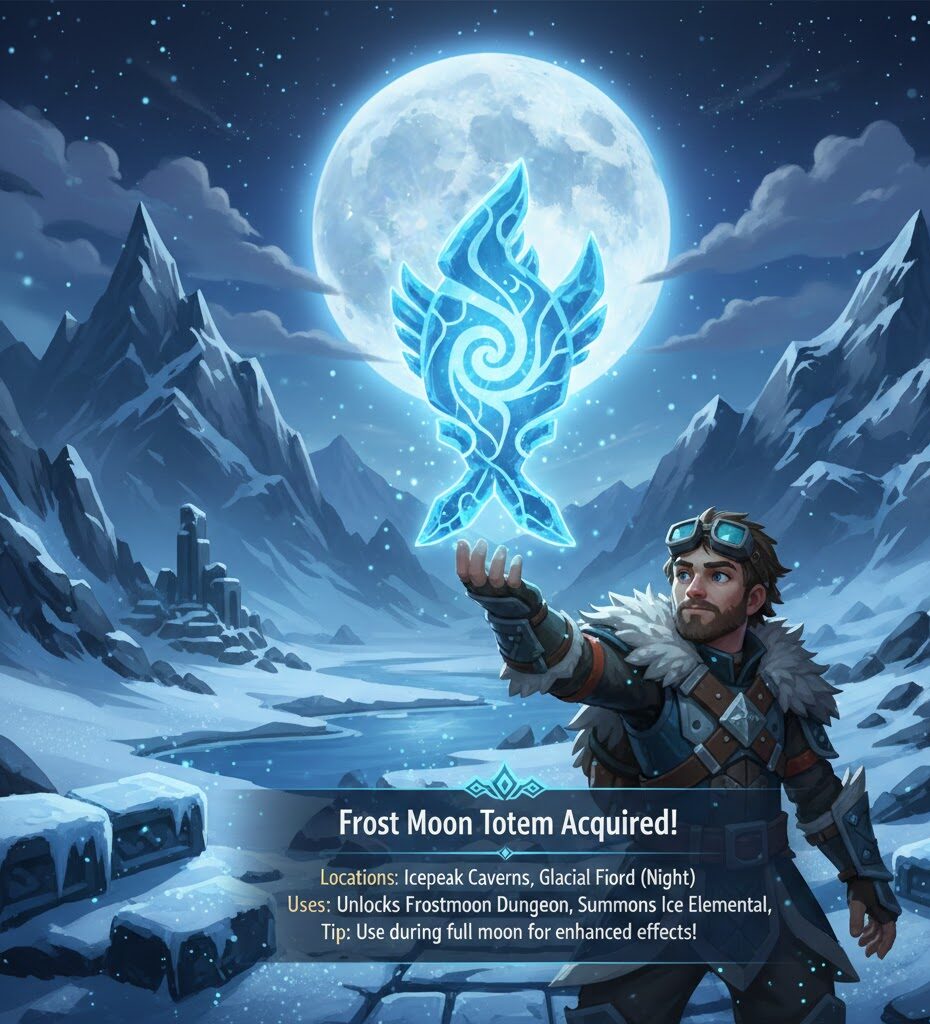 Frost Moon Totem in Fisch