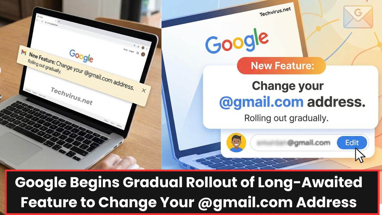 Google Change Gmail Addresses