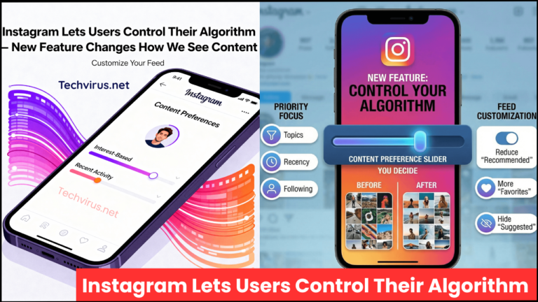 Instagram Lets Users Control Their Algorithm