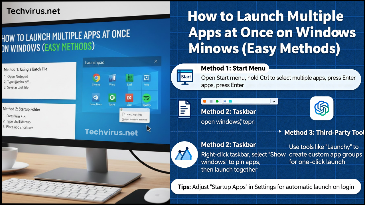 Launch Multiple Apps at Once