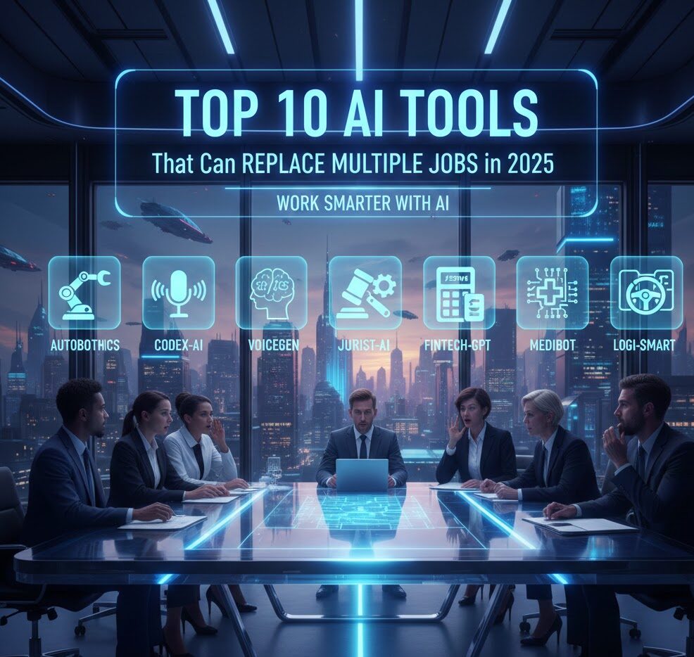 Top 10 AI Tools That Can Replace Multiple Jobs in 2025