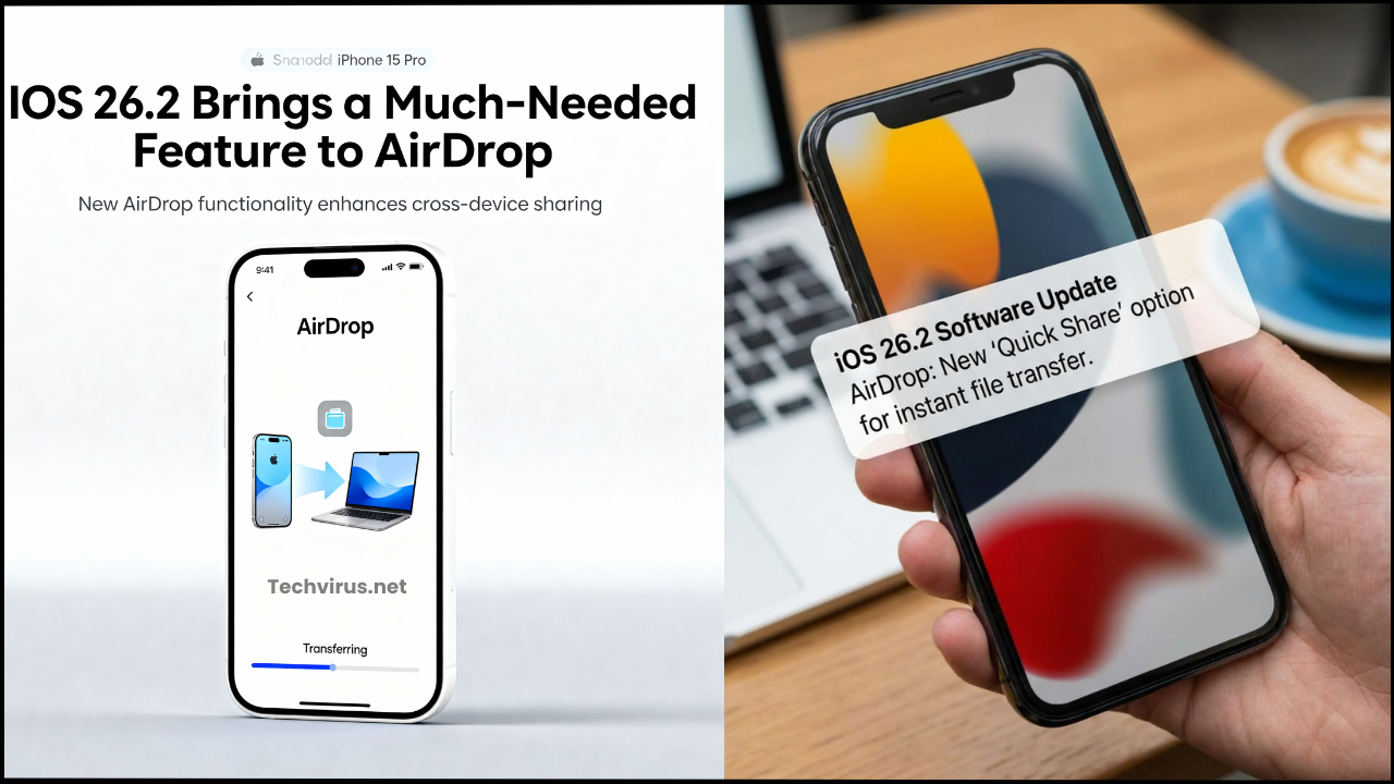 iOS 26.2 Brings a Much-Needed Feature to AirDrop