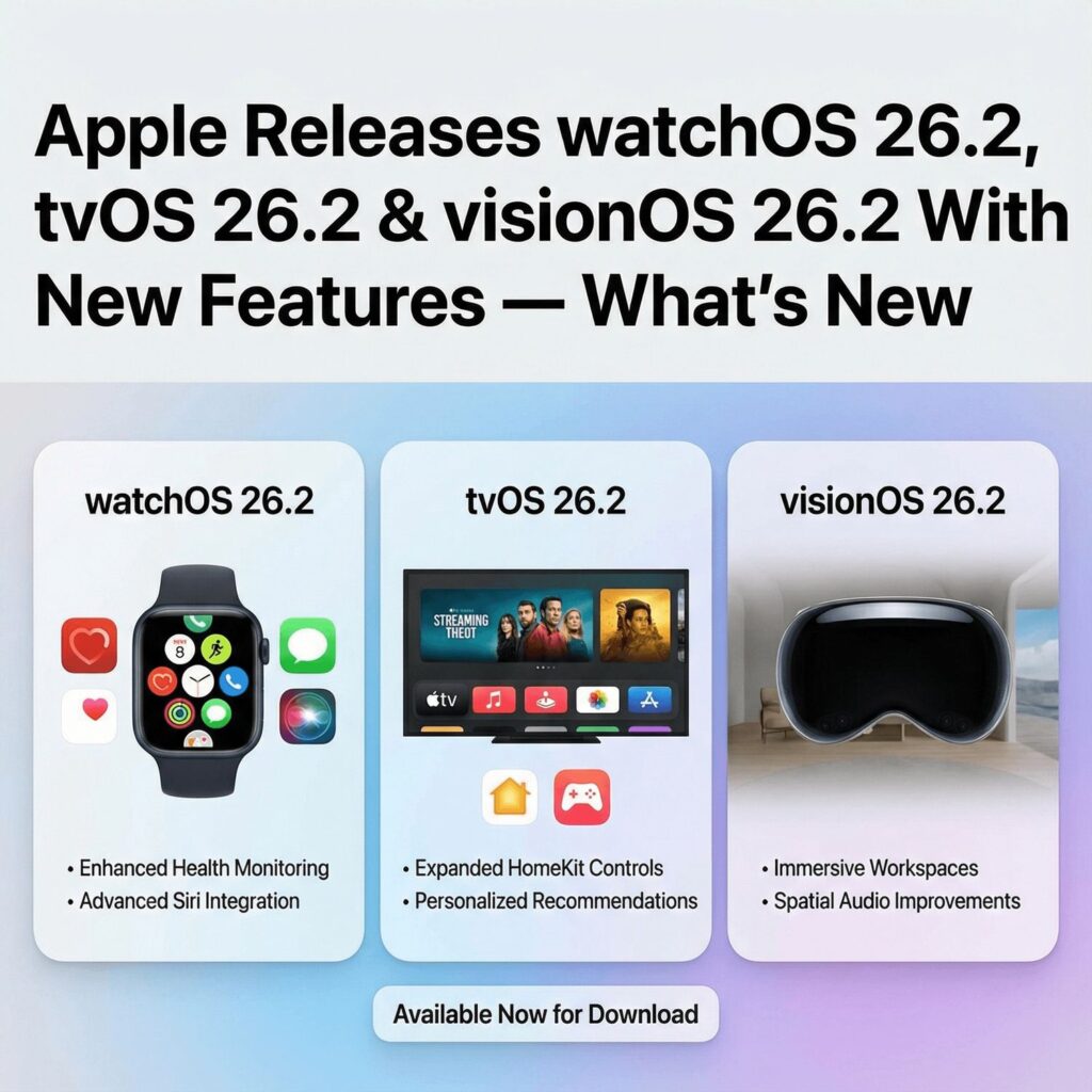 Apple Releases watchOS 26.2