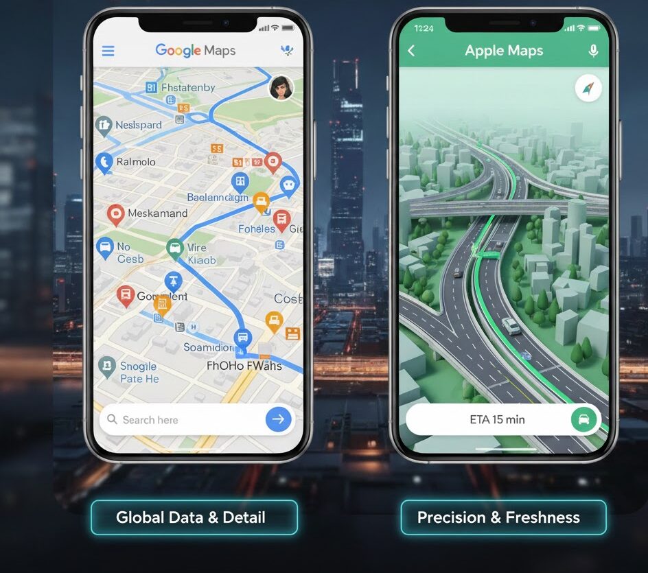 Google Maps vs Apple Maps