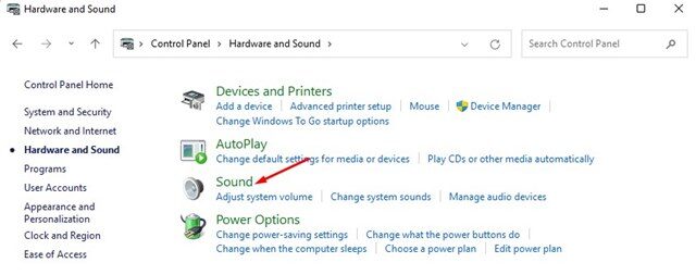 Adjust Left and Right Audio Balance