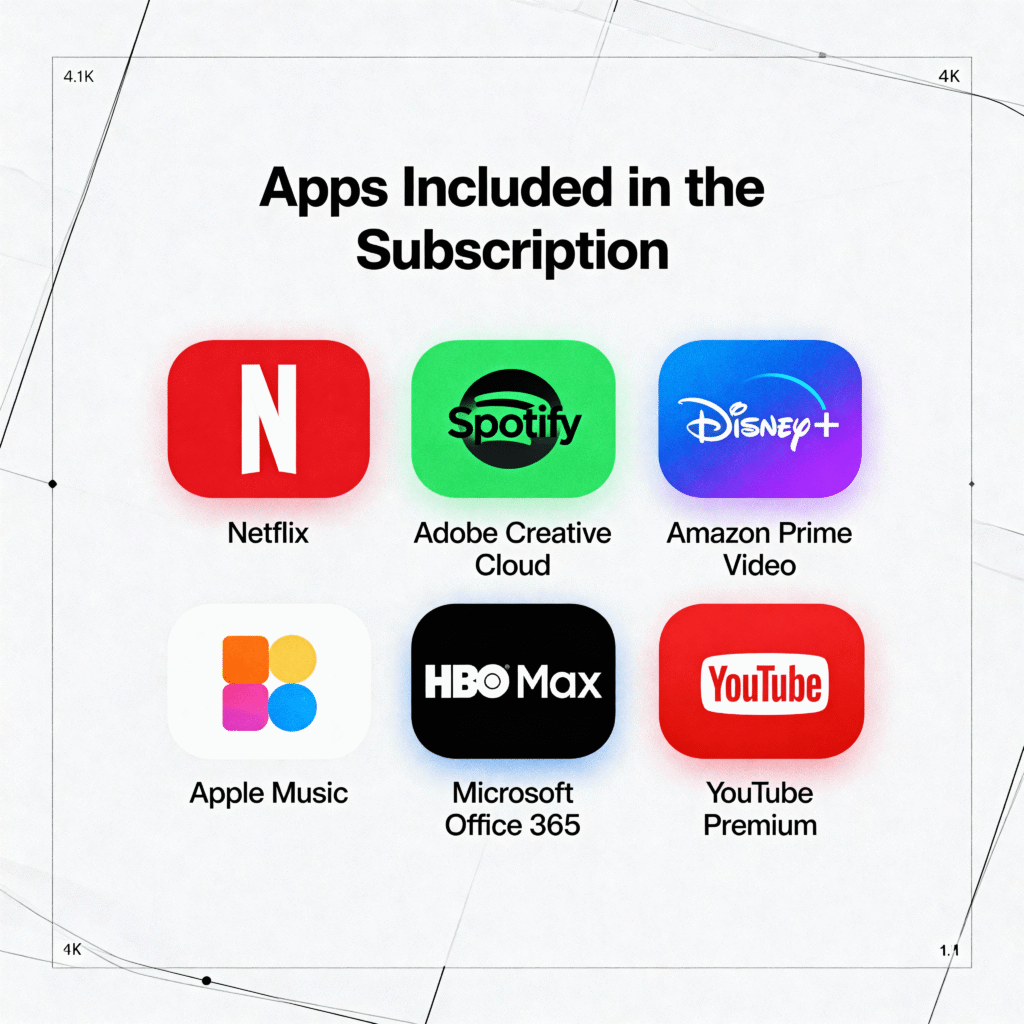 Apps Included in the Subscription