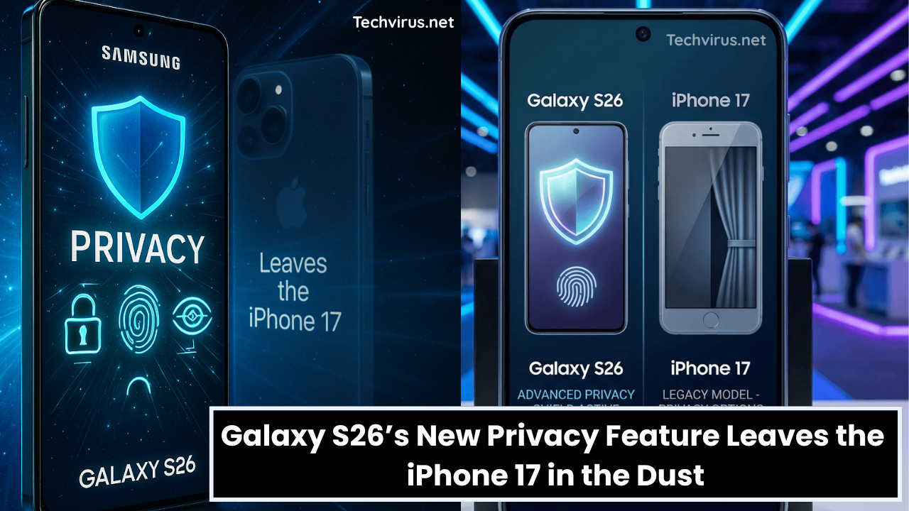 Galaxy S26’s New Privacy Feature Leaves the iPhone 17