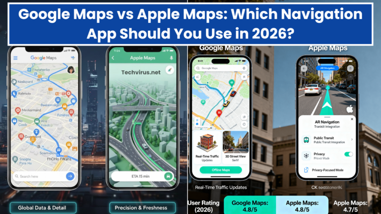 Google Maps vs Apple Maps