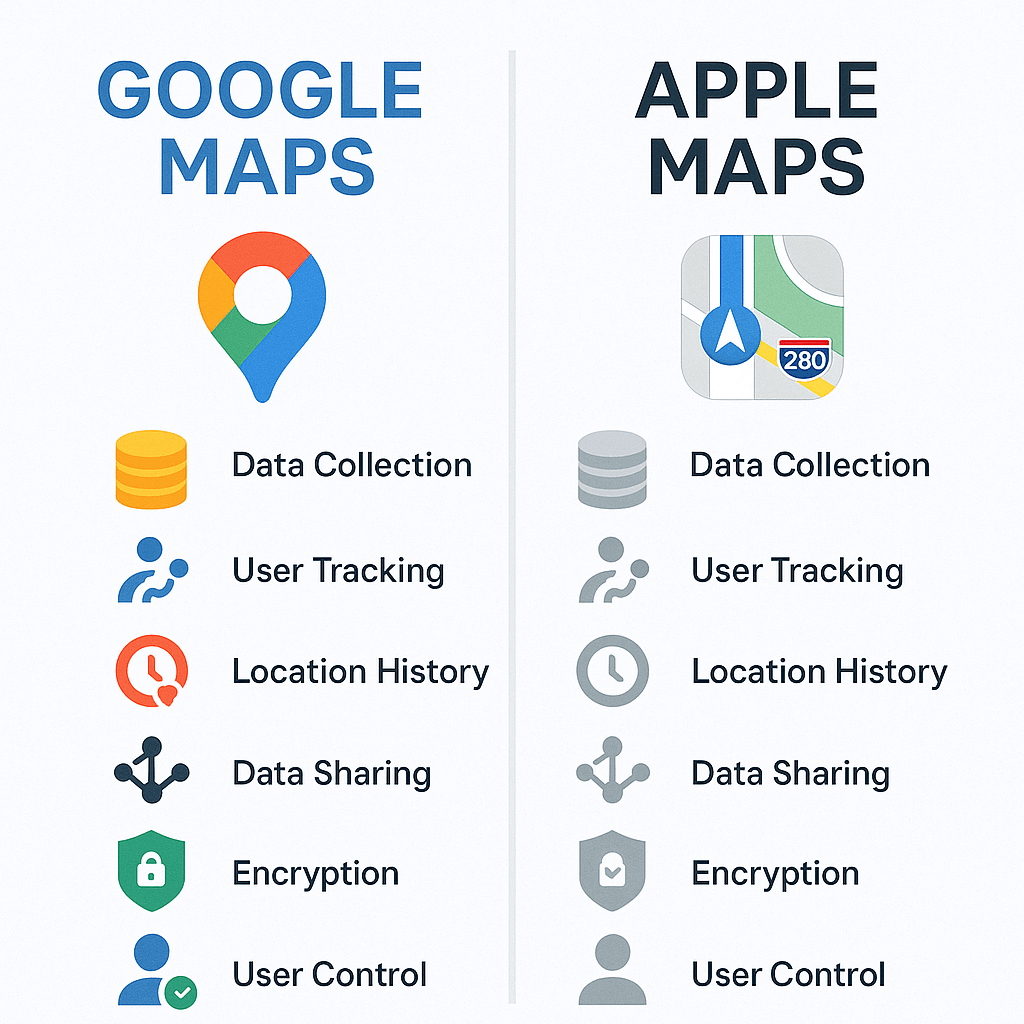 Google Maps vs Apple Maps