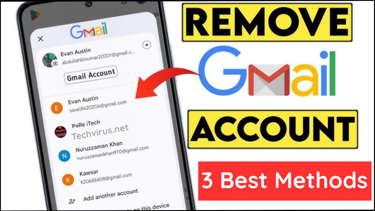 Remove Gmail Account on Android