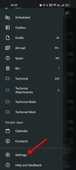 Remove Gmail Account on Android