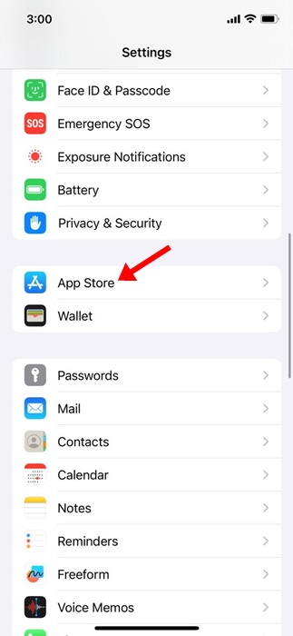Update Apps on iPhone